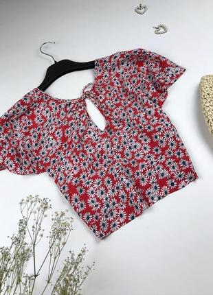 Літня блуза з красивою спинкою