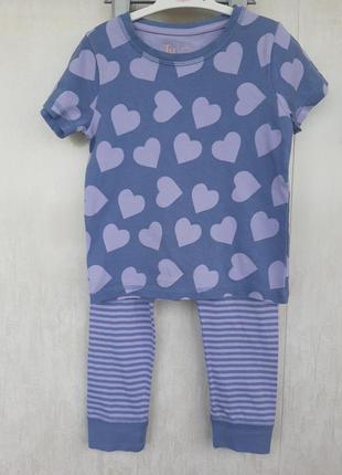Хлопковая пижама на девочку