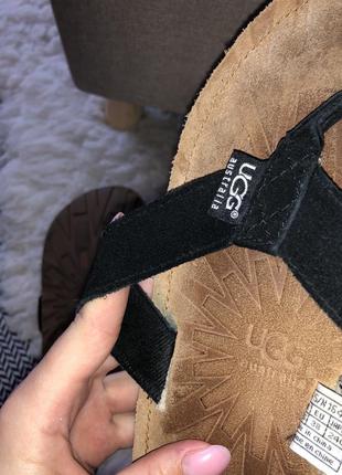 Вьетнамки босоножки шлёпки шлёпанцы ugg оригинал натуральная замша кожаные7 фото