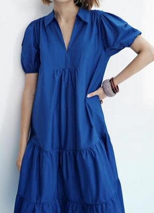 Сукня zara (синя)