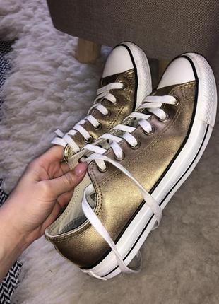 Кеды converse натуральная кожа кожаные кроссовки2 фото