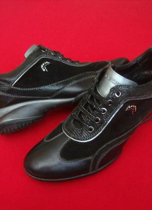 Черевики geox respira натур шкіра, 40 розмір