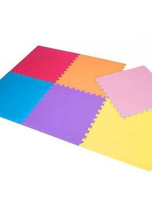 Мат-пазл springos mat puzzle eva 180 x 120 x 1 cм pm0002 multicolored