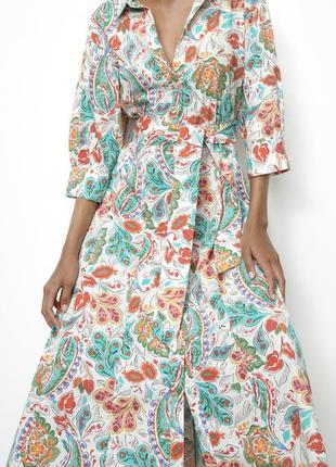 Сукня zara (квітковий принт)