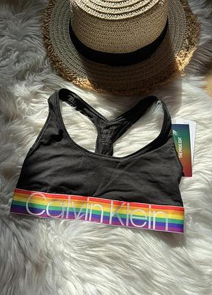 Женский топ лиф спорт бра calvin klein оригинал