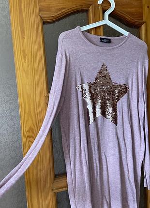 Свитер, джемпер, туника, платье, кофта, паетки 2