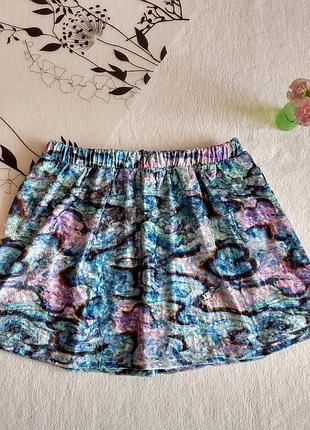 Шикарна спідниця ,оксамит next 9 років