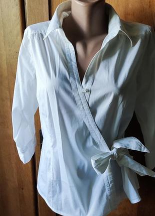 Блуза h&m, алгодон, рукав3/4розм 40, нюанс