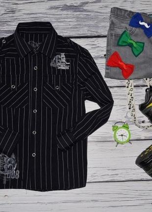 6 лет 116 см некст next фирменная рубашка модная классика для мальчика