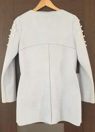 Кардиган с жемчужинами кофта пиджак жакет плащ куртка италия🔥🔥🔥2 фото