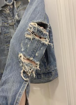 Куртка джинсовая bershka 4