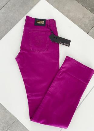 Джинси штани бавовняні брюки жіночий одяг ferre new original бавовна old money брюки