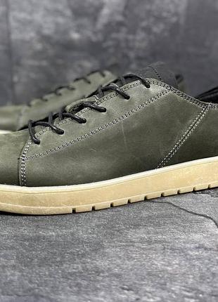 Чоловічі шкіряні кеди timberland