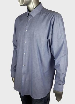 Primark мужская голубая рубашка1 фото