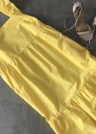 Неймовірна яскрава жовта сукня/плаття/платье primark