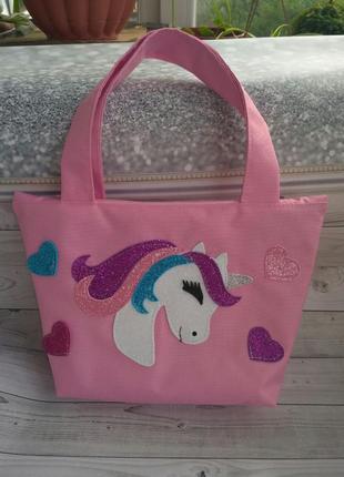 Сумочка детская с единорогом