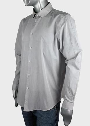 Primark серая мужская рубашка