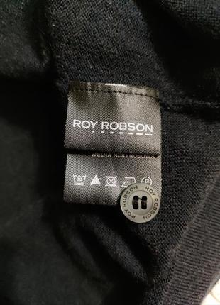 Roy robson, merino wool, шикарний пуловер на ґудзиках7 фото