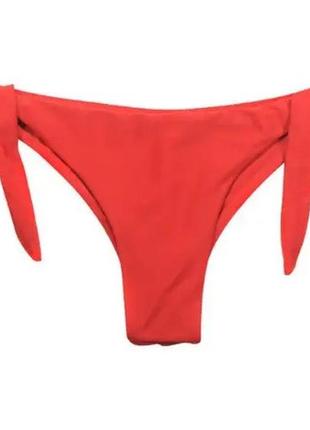 Плавки для купальника женские красный