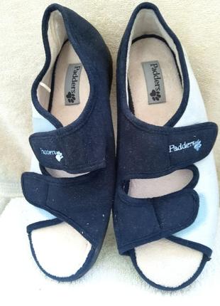 Жіночі  діабетичні сандалі босоніжки сандалії на широку ногу padders1 фото