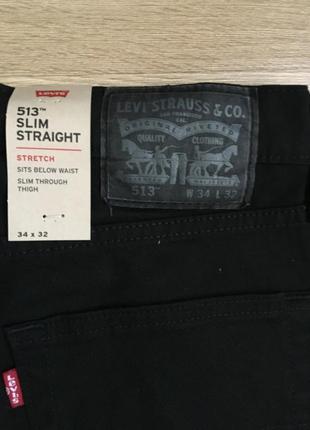 Мужские джинсы levi's men's 513 slim,347 фото