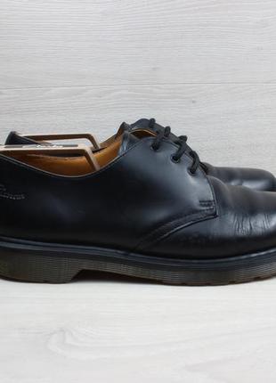 Мужские кожаные туфли dr. martens оригинал, размер 45 (чоловічі шкіряні туфлі)