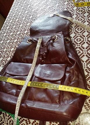 Городской рюкзак натуральная кожа египет /большой выбор сумок/5 фото