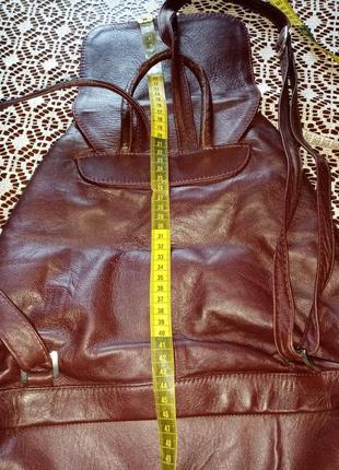 Рюкзак міський натуральна шкіра єгипет /великий вибір сумок/10 фото