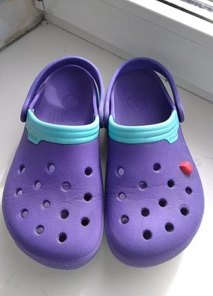 Crocs кроксы размер j3 стелька 21,5 см1 фото