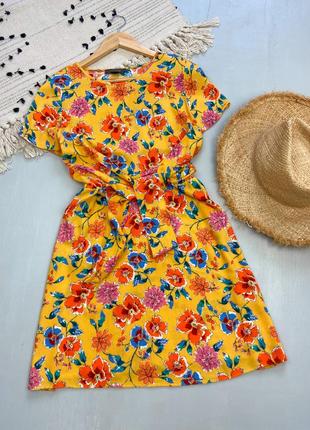 Літня сукня в квітковий принт1 фото