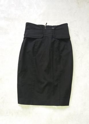 Юбка с высокой талией