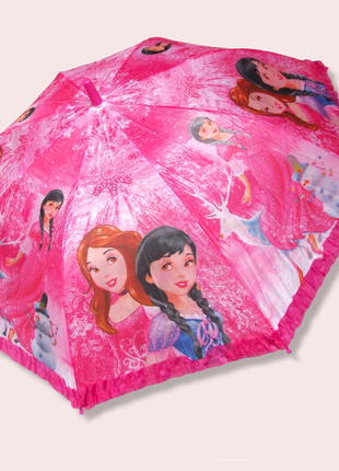 Зонт для девочки с рюшами1 фото