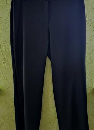 Лёгкие черные классные штаны m&s 16р. (2xl)