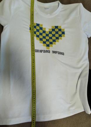 Вышиванка-футболка "моя страна украина"3 фото