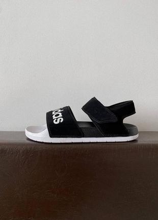 Жіночі літні сандалі adidas адідас adilette sandals black, жіночі сандалі7 фото