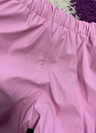 Грязепруфы штани на флісі дощовик 4-6 років3 фото