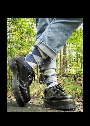 Туфлі черевики броги на платформі Martens Scarpa stringata Bex marrone scuro