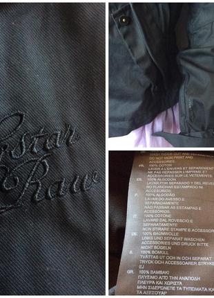 G-star raw летняя котоновая куртка в стиле гранж ветровка3 фото