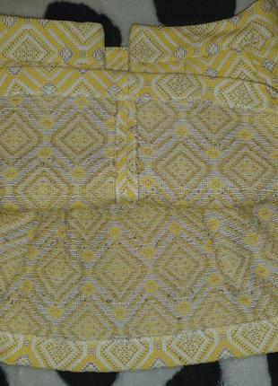 Спідниця юбка жовтого кольору вишита вишиванка жёлтого цвета zara6 фото