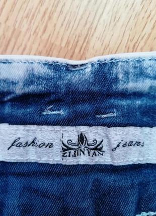 Юбка-мини  джинсовая fashion jeans, размер 30.4 фото