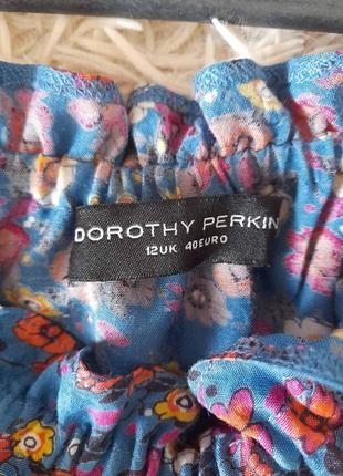 Мила сукня у квіти з відкритими плечима dorothy perkins2 фото