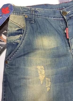 Мужские тонкие джинсовые шорты2 фото