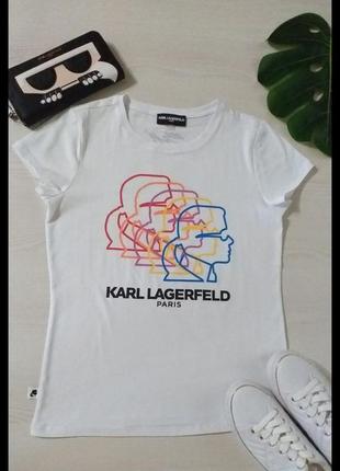 Футболка karl lagerfeld размер s, m, l оригинал