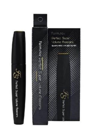 Тушь создающая эффект супер пышных ресниц perfect super volume mascara 12g