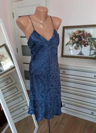 100% шовк красива шовкова нічна сорочка нічнушка schild