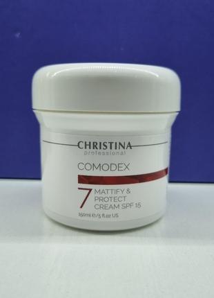 Крем для обличчя "матування та захист"

christina comodex-mattify&protect cream spf15