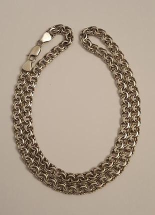 Масивна ланцюжок, срібло.