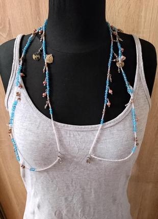 Бисерное ожерелье для очков для одежды 3