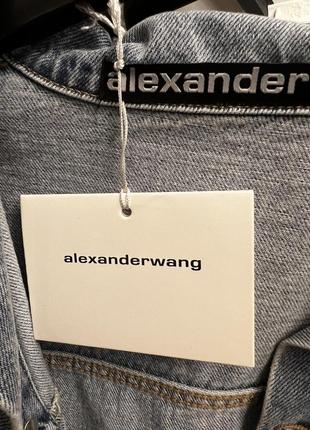 Джинсовий комбінезон alexander wang оригінал5 фото