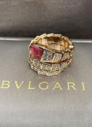 Эластичное кольцо bvlgari